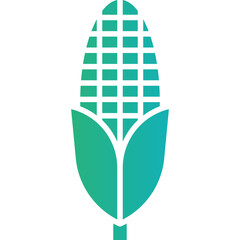 Corn icon single vector illustration