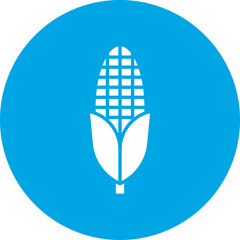 Corn icon single vector illustration