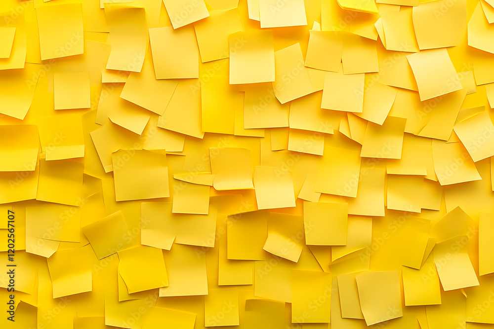 Aufkleber yellow sticky post it notes isolated on a white background