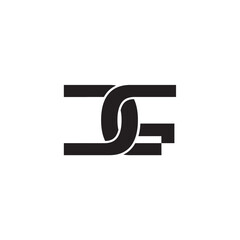 Letter DF logo design delivers dynamic curves and sharp lines for a strong and versatile brand identity corporate image editable vector.