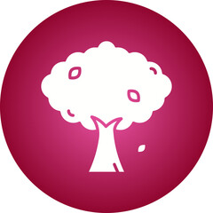 Tree icon single vector illustration