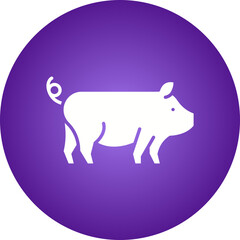 Farm Animal icon single vector illustration