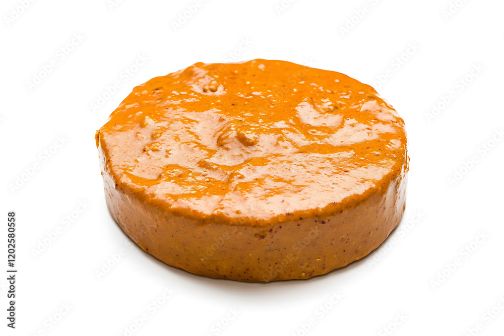Poster paneer butter masala isolated on a white background