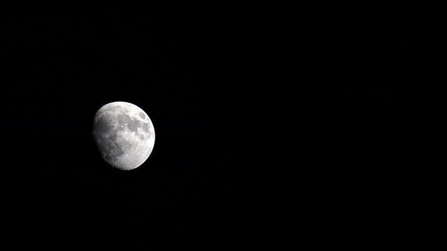 Fototapeta Full moon telelens 