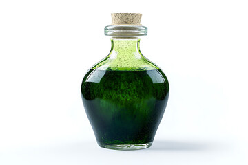 Potion bottle isolated a white background