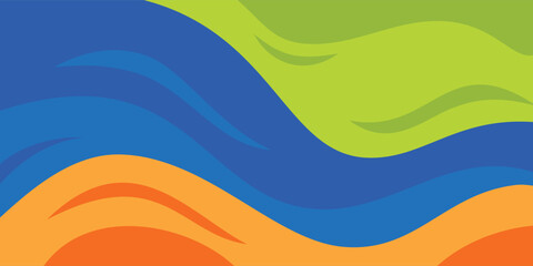 Colorful abstract background. Summer background concept with copy space. Vector background. EPS 10