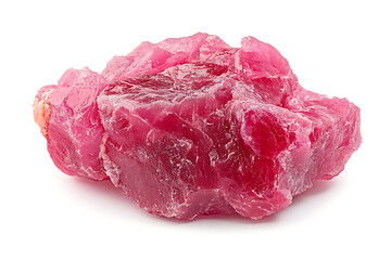 Obraz premium Raw steak, red meat isolated a white background