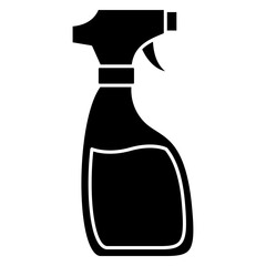 spray bottle icon vector