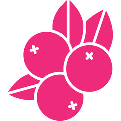 Blueberry icon single vector illustration