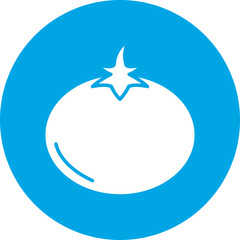 Tomato icon single vector illustration
