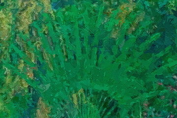 Various oil paintings, flowers, forests, birds, marine creatures, eagles, beautiful