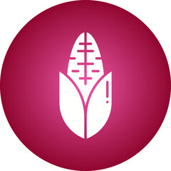 Corn icon single vector illustration