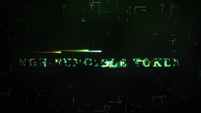Cool neon typographies [loop] stock video Typographies, Learning, 4K Resolution, Abstract - 4K Stok video