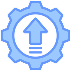 Upgrade Blue Icon