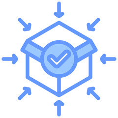 Bundle Blue Icon