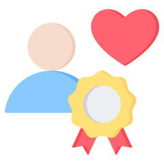 Loyalty Flat Icon