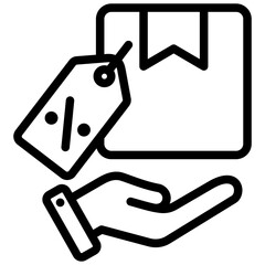 Offer Outline Icon