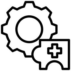 Add On Outline Icon
