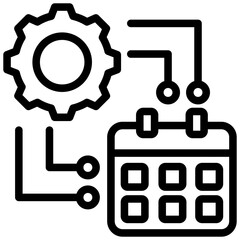 Integration Outline Icon