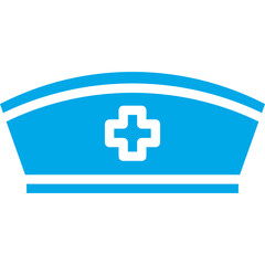 Nurse Cap icon single vector illustration