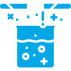 Chemical Experiment icon single vector illustration