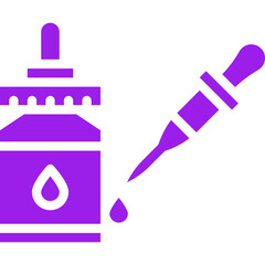 Dropper icon single vector illustration