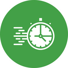 StopWatch icon single vector illustration
