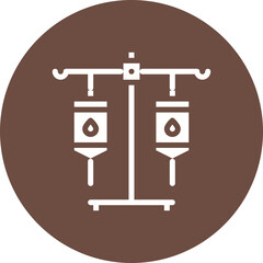 Drip Stand icon single vector illustration