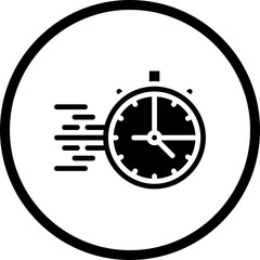 StopWatch icon single vector illustration