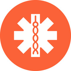 Medical Sign II icon single vector illustration