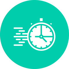 StopWatch icon single vector illustration