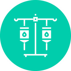 Drip Stand icon single vector illustration