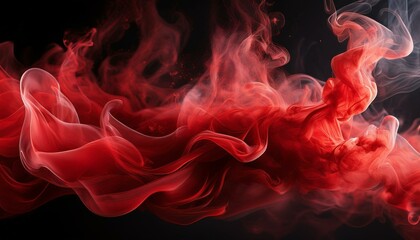 Fototapeta premium red smoke