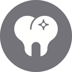 Teeth icon single vector illustration