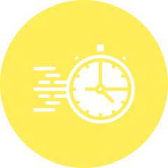 StopWatch icon single vector illustration