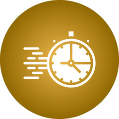 StopWatch icon single vector illustration