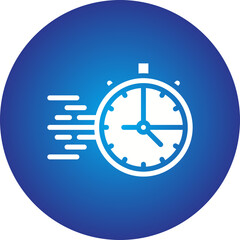 StopWatch icon single vector illustration