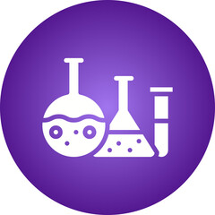 Chemistry Set I icon single vector illustration