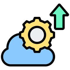 Deployment Outline Color Icon