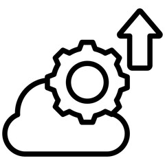 Deployment Outline Icon