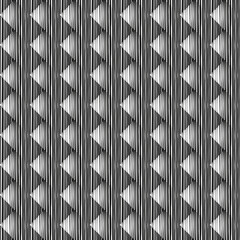 Square pattern in woodcut carved style. Seamless vector woodcut pattern background.