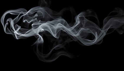Fototapeta premium Abstract White Smoke Design Elegant Background fog art grey wave flow 