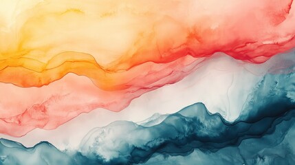 statistical report flat design top view formal theme water color vivid