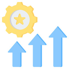 Talent Development Flat Icon