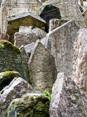 Gravestones In A Jewish Cemetery