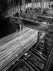 Making Ribbons From Thread In Black And White