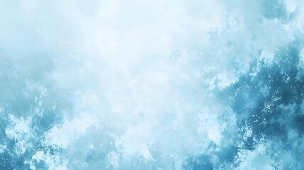 Fototapeta premium Abstract Blue Watercolor Cloud Texture Background
