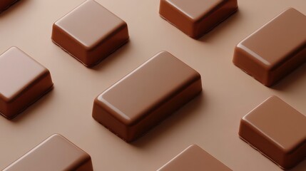 Chocolate product mockup