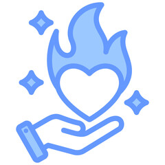 Passion Blue Icon