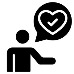 Acceptance Glyph Icon